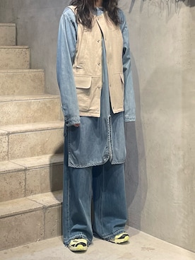 「NICENESS（ナイスネス）のアイテム」を使った、平岩悠人　吾亦紅さん（メンズ・176cm）の春コーディネート