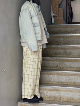「ancellm」｜「アイテム（ジャケット/アウター）」を使った、平岩悠人　吾亦紅さん（メンズ・175cm）の冬コーディネート