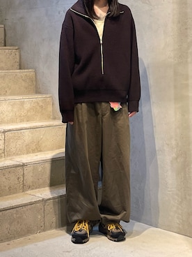 「IRENISA（イレニサ）のアイテム」を使った、平岩悠人　吾亦紅さん（メンズ・176cm）の秋コーディネート