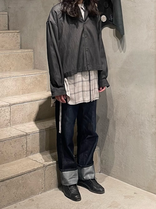 Toironier/トワロニエ/CHECK LOOSE SHIRT