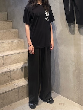 「アイテム（スウェットパンツ）」を使った、平岩悠人　吾亦紅さん（メンズ・176cm）の夏コーディネート