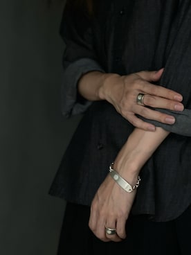 「POLYPLOID（ポリプロイド）のアイテム（パンツ）」を使った、平岩悠人　吾亦紅さん（メンズ・175cm）の夏コーディネート