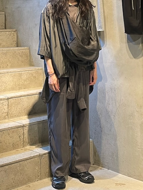 Toironier/トワロニエ/Open-Collar Shirt
