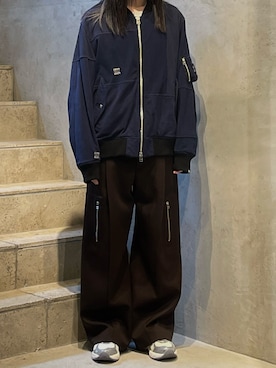 「Omar Afridi（オマールアフリディ）のアイテム」を使った、平岩悠人　吾亦紅さん（メンズ・176cm）の秋コーディネート