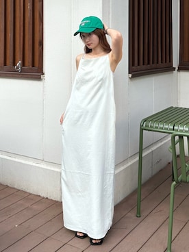 小島菜緒さん（レディース・155cm）の春コーディネート