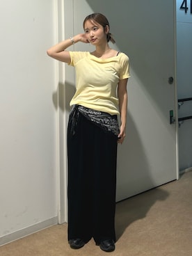 小島菜緒さん(レディース・155cm)の春コーディネート