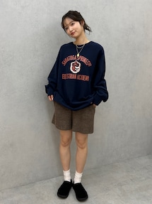 カラーネップニットハーフパンツ｜アングリッド（Ungrid）アウトレット
