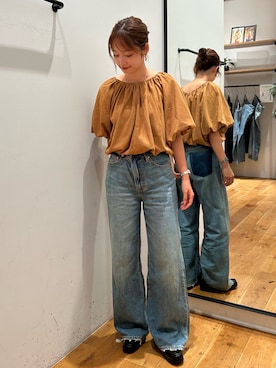 小島菜緒さん（レディース・155cm）の夏コーディネート