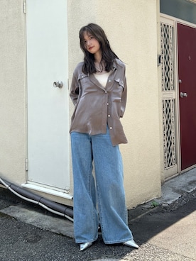小島菜緒さん（レディース・155cm）の夏コーディネート