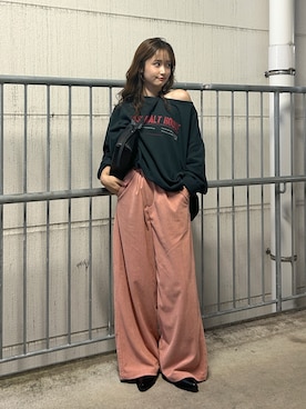 小島菜緒さん(レディース・155cm)の夏コーディネート