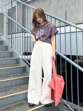 小島菜緒さん(レディース・155cm)の春コーディネート