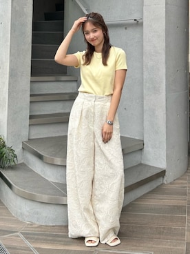 小島菜緒さん（レディース・155cm）の冬コーディネート