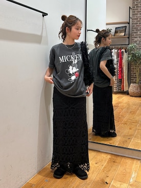 小島菜緒さん(レディース・155cm)の夏コーディネート