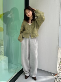 アングリッド♡ボアニットカーデ STYLE PHOTO｜Ungrid Official Website