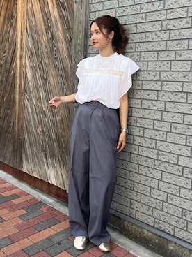 小島菜緒さん（レディース・155cm）の夏コーディネート
