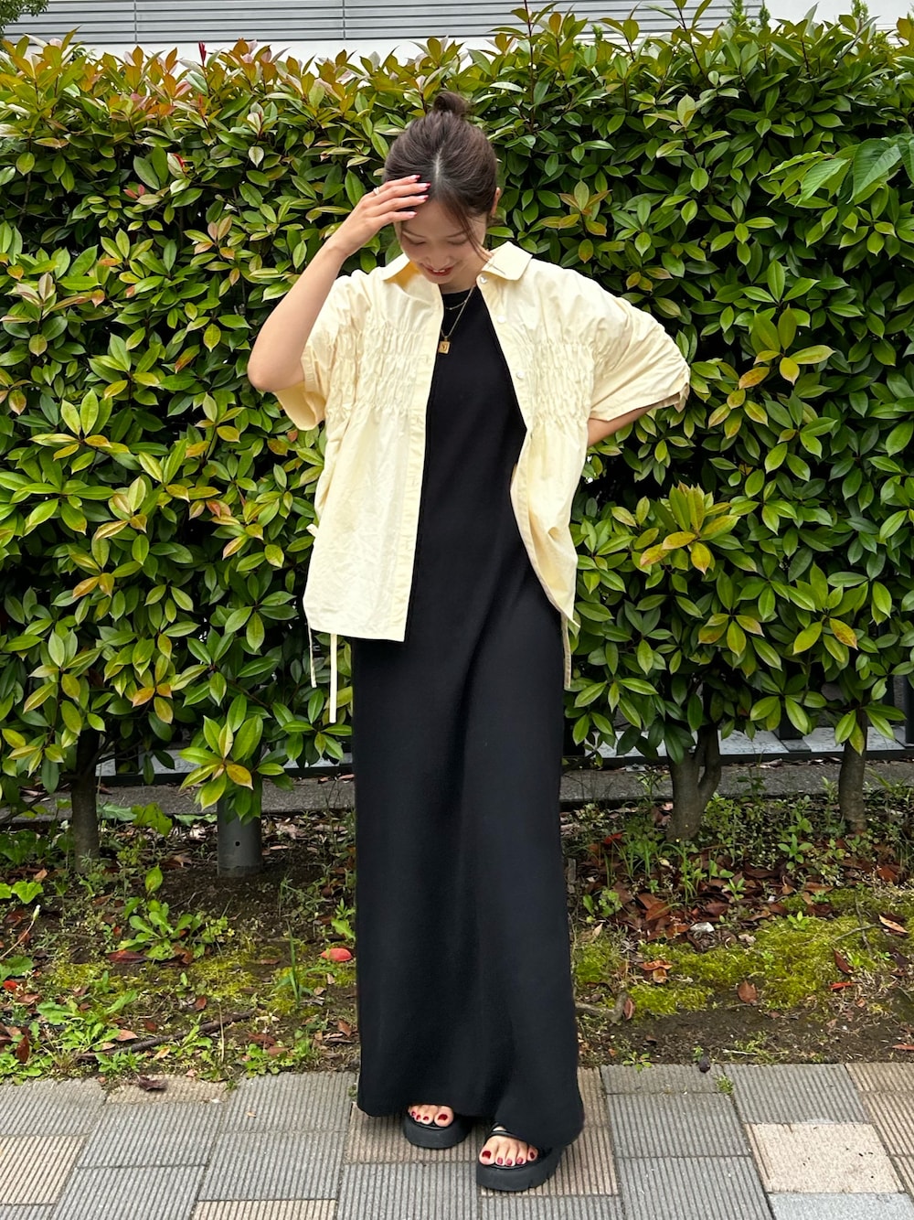 Ungrid - Ungrid♡Tシャツ･羽織り♡ Ungridのアイテムを使った「羽織りシャツ」の人気ファッション
