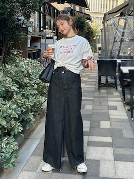 小島菜緒さん（レディース・155cm）の春コーディネート