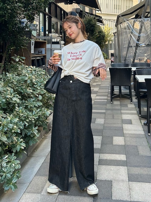 セール】ゼブラ柄シアーチュールロングスリーブTee（Tシャツ