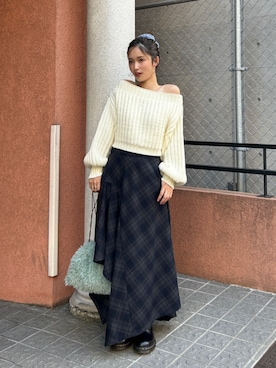 小島菜緒さん(レディース・155cm)の夏コーディネート