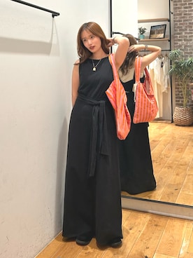 小島菜緒さん（レディース・155cm）の春コーディネート