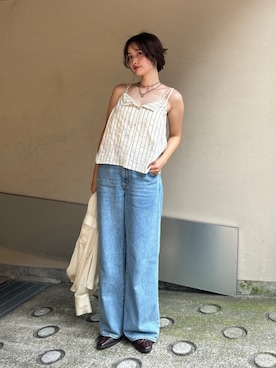 小島菜緒さん(レディース・155cm)の夏コーディネート