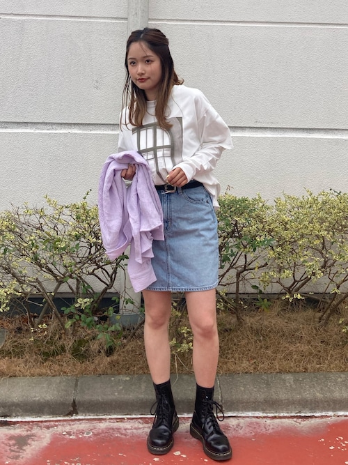 フォトプリントレイヤードロングスリーブTee