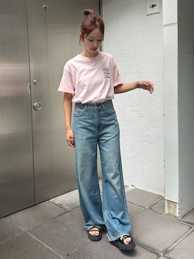 小島菜緒さん（レディース・155cm）の夏コーディネート