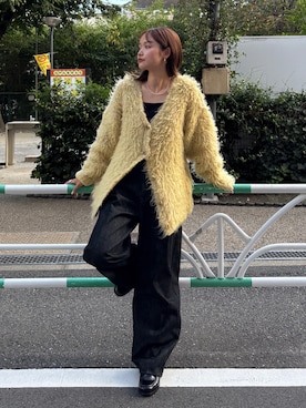 「Ungrid（アングリッド）のアイテム」を使った、小島菜緒さん（レディース・155cm）の秋コーディネート