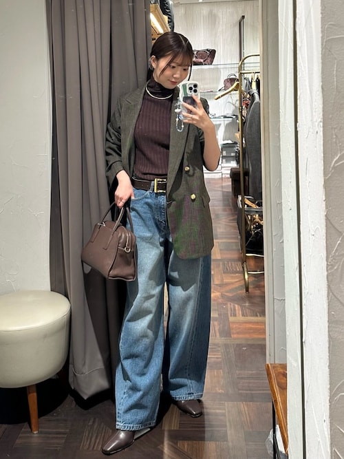 新色追加・リバイバル】シルクカシミヤリブニット（ニット/セーター