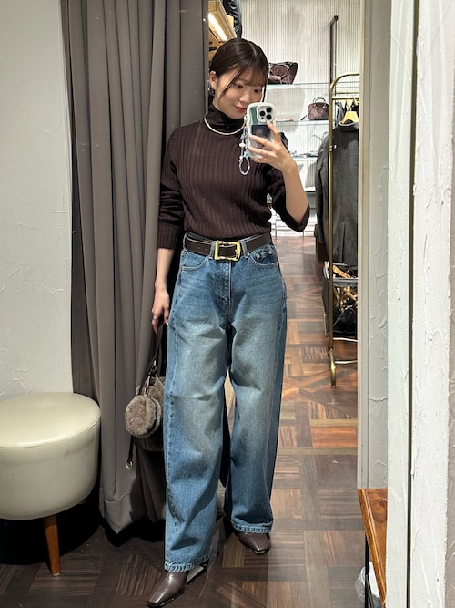 新色追加・リバイバル】シルクカシミヤリブニット（ニット/セーター