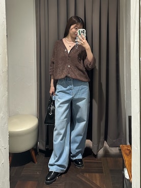 「アイテム（チョーカー）」を使った、rdmanamiさん（レディース・160cm）の秋コーディネート