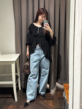 「RIVE DROITE（リヴドロワ）のアイテム（パンプス）」を使った、rdmanamiさん（骨格ストレート・レディース・160cm）の夏コーディネート