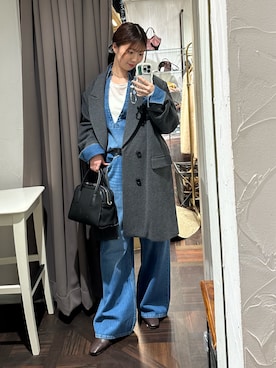 「RIVE DROITE（リヴドロワ）のアイテム（パンツ）」を使った、rdmanamiさん（骨格ストレート・レディース・160cm）の秋コーディネート