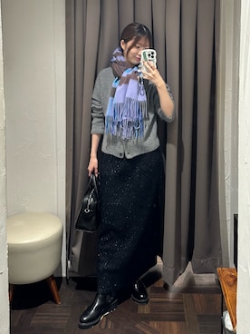 「アイテム（ボストンバッグ）」を使った、rdmanamiさん（レディース・160cm）の秋コーディネート