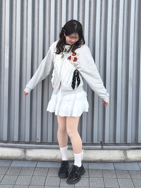 「SHEPP（シープ）のアイテム」を使った、kaede.さん（レディース・170cm）の冬コーディネート