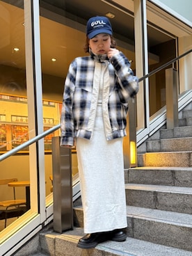 瑞慶覧佑圭さん（レディース・152cm）の冬コーディネート