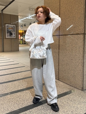 瑞慶覧佑圭さん（レディース・152cm）の冬コーディネート