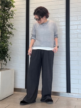 「アイテム（その他雑貨）」を使った、瑞慶覧佑圭さん（レディース・152cm）の秋コーディネート