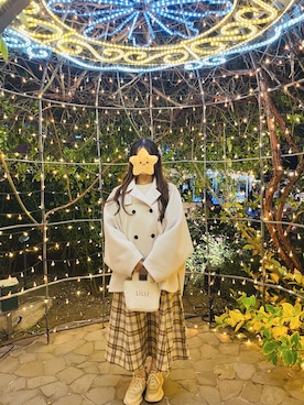 「アイテム（スニーカー）」を使った、hikariさん（レディース・164cm）の秋コーディネート