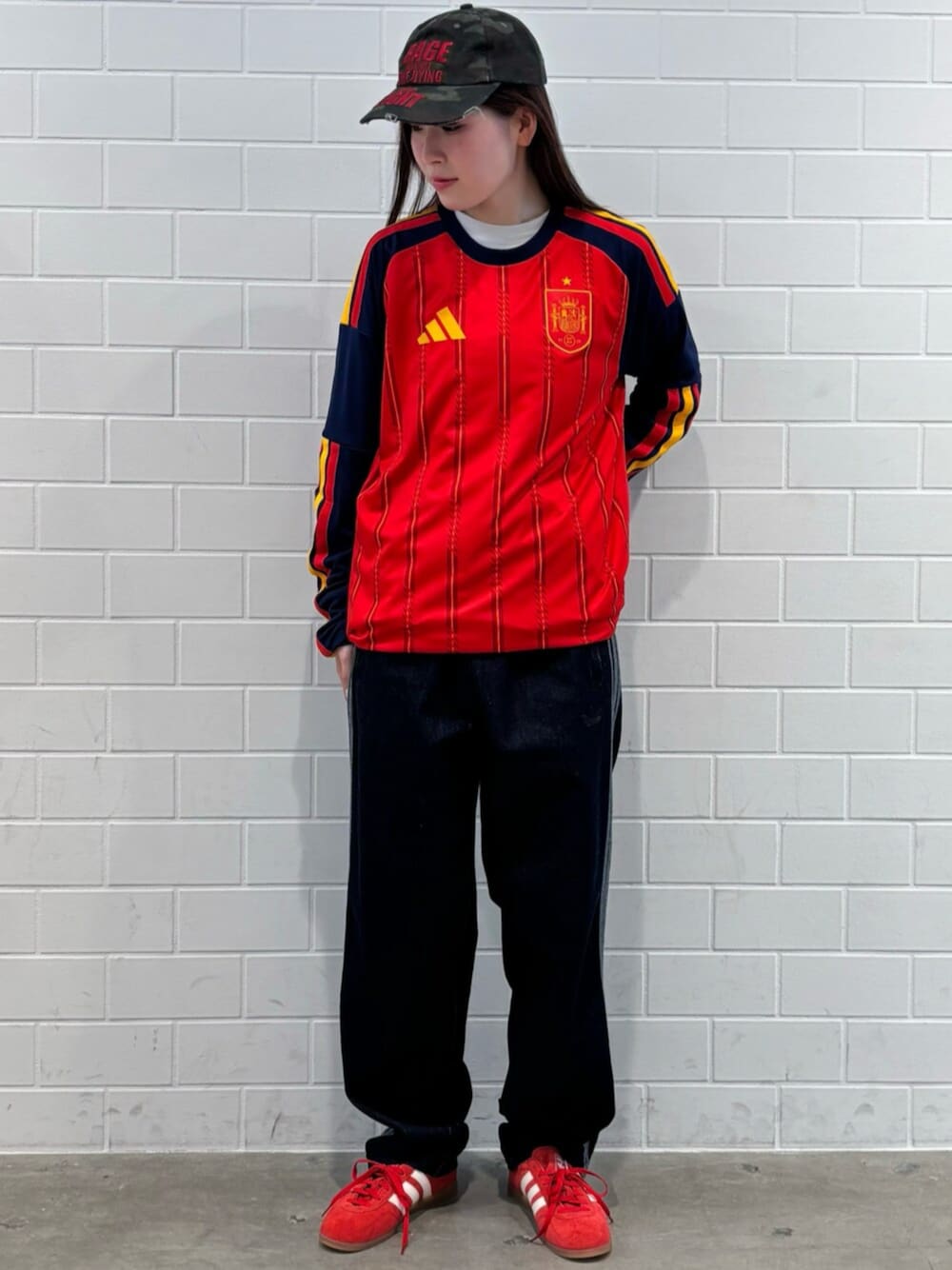 adidas（アディダス）の「スペイン代表 26 ホーム レプリカ 長袖