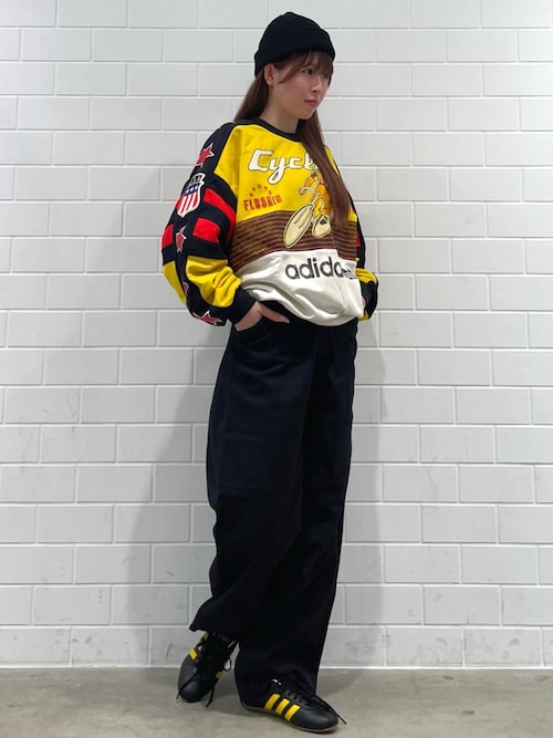 80s adidas トレーナー AMUZA  スウェットシャツ 80s adidas トレーナー AMUZA RIVER スウェットシャツ