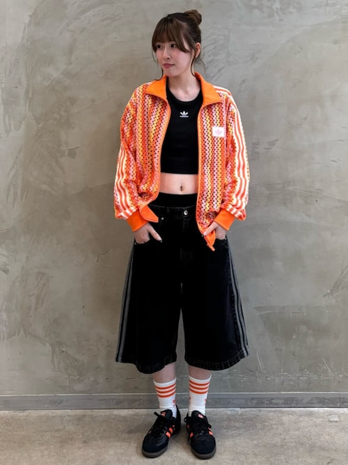 アディカラー デニム ファイヤーバードショーツ / ハーフパンツ / アディダスオリジナルス adidas Originals