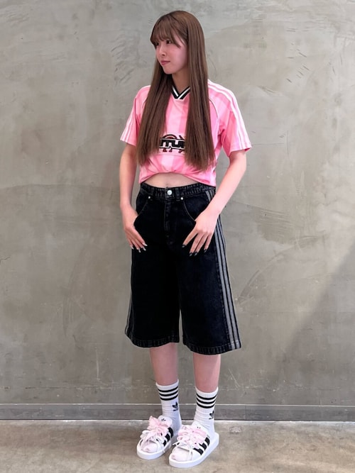 【関税・送料込み】adidas Originals ビーズ ジャージ Tシャツ アディダス オリジナルス ビーズ ジャージ/ 半袖トップス