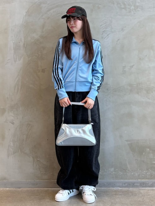新品30⭐️ADILENIUMシーズン3 バナナフィット ウォッシュドデニムパンツ Adilenium シーズン 3 バナナフィット ウォッシュドデニムパンツ