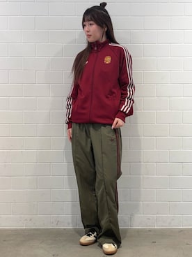 「adidas（アディダス）のサンバ OG / Samba OG / スニーカー アディダスオリジナルス adidas Originals（スニーカー、ベージュ系）」を使った、YTさん（レディース・163cm）の春コーディネート