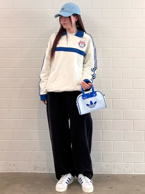 アディダスオリジナルス　ブークレ　オーバーサイズ　ポロ adidas Originals アディダス オリジナルス ポロシャツ メンズ