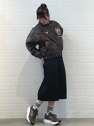 ミッドカット クルーソックス 3足組、アディダス オリジナルス