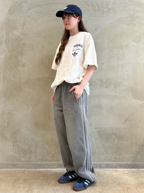 adidasアディカラー ルーズ トラックパンツ デニム ストーン / アディダスオリジナルス adidas Originals