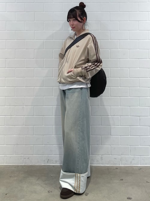 ビンテージ ワイドレッグ ジーンズ / アディダスオリジナルス adidas