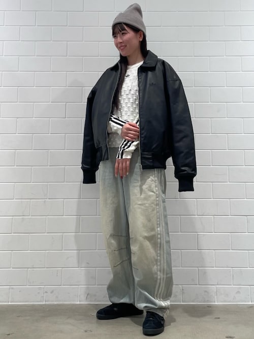 Adilenium シーズン 3 バナナフィット ウォッシュドデニムパンツ